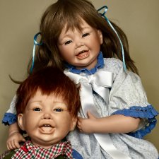 Весёлая парочка от немецкого мастера . Цена за двоих . Весёлая парочка от немецкого мастера . Цена за двоих .