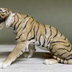 Рычащий тигр . Bing & Grondahl