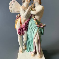 Амур и Психея . Meissen, Германия
