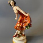 Анна Павлова в роли Китри. Volkstedt