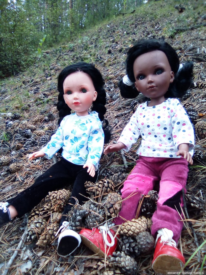 Мои Маришки или как мы по лесу гуляли