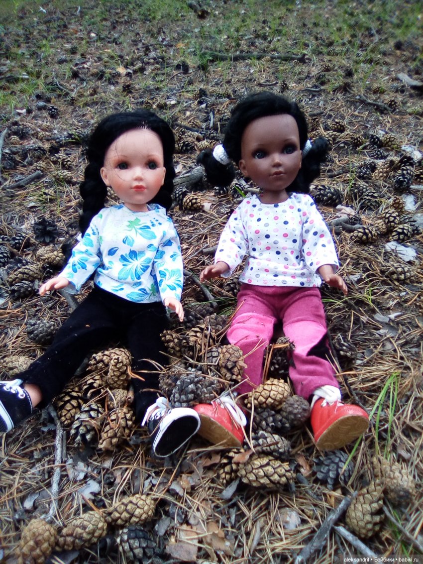 Мои Маришки или как мы по лесу гуляли