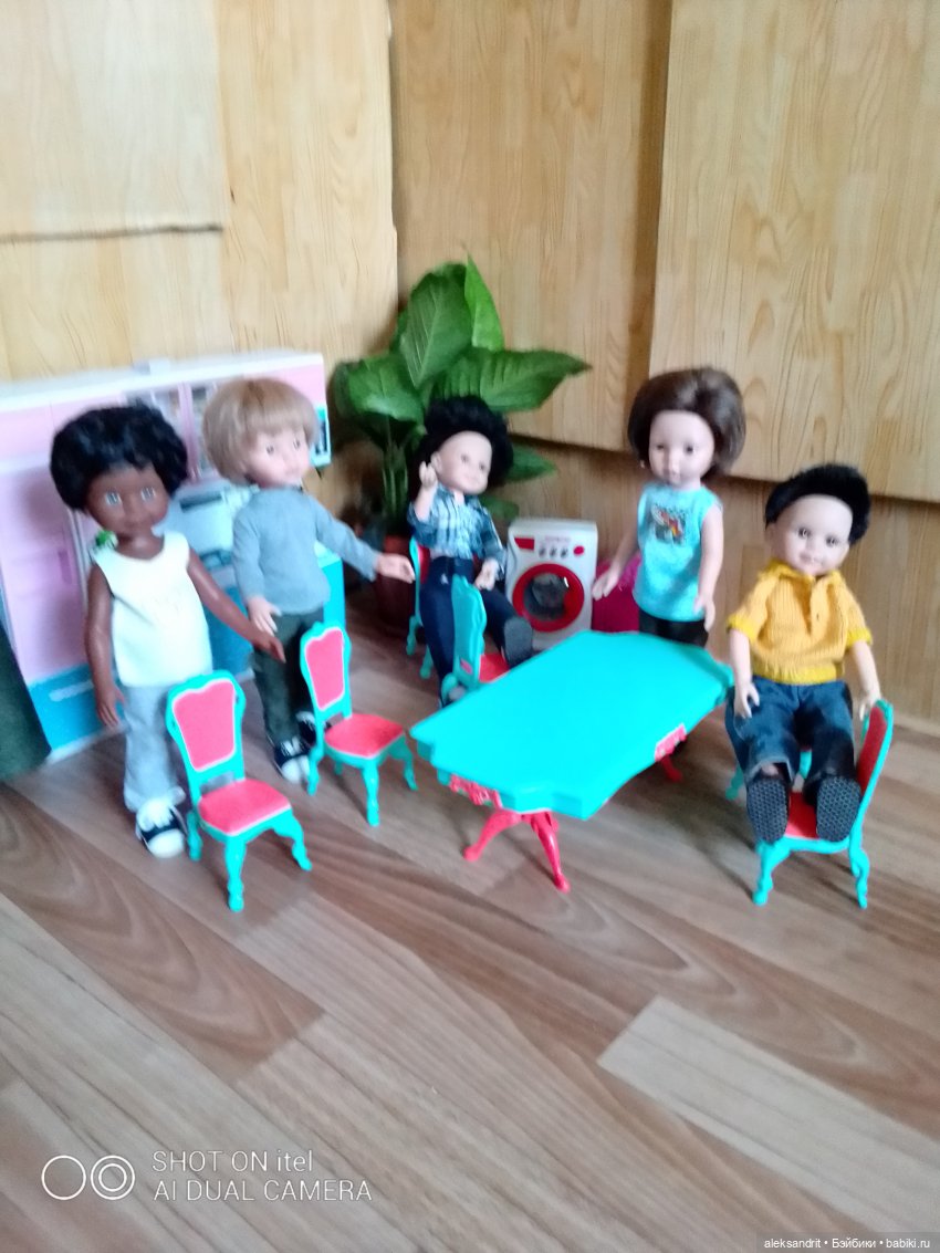 И снова мебель , или как мои мальчишки стулья собирали (фото 4)