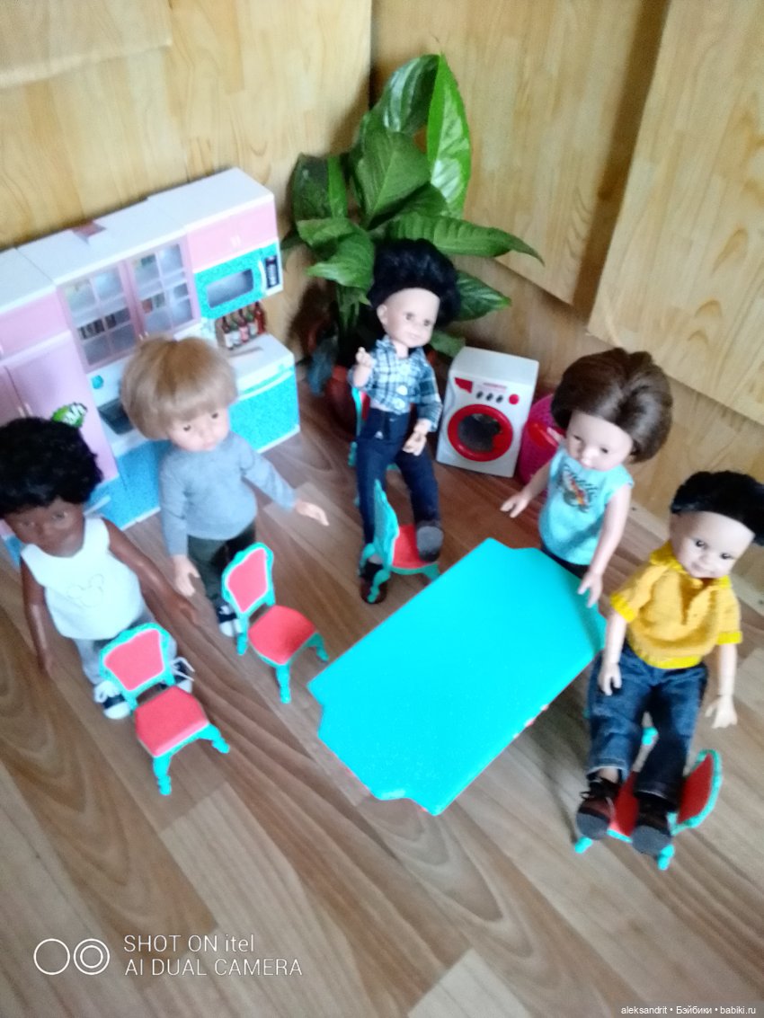 И снова мебель , или как мои мальчишки стулья собирали (фото 6)