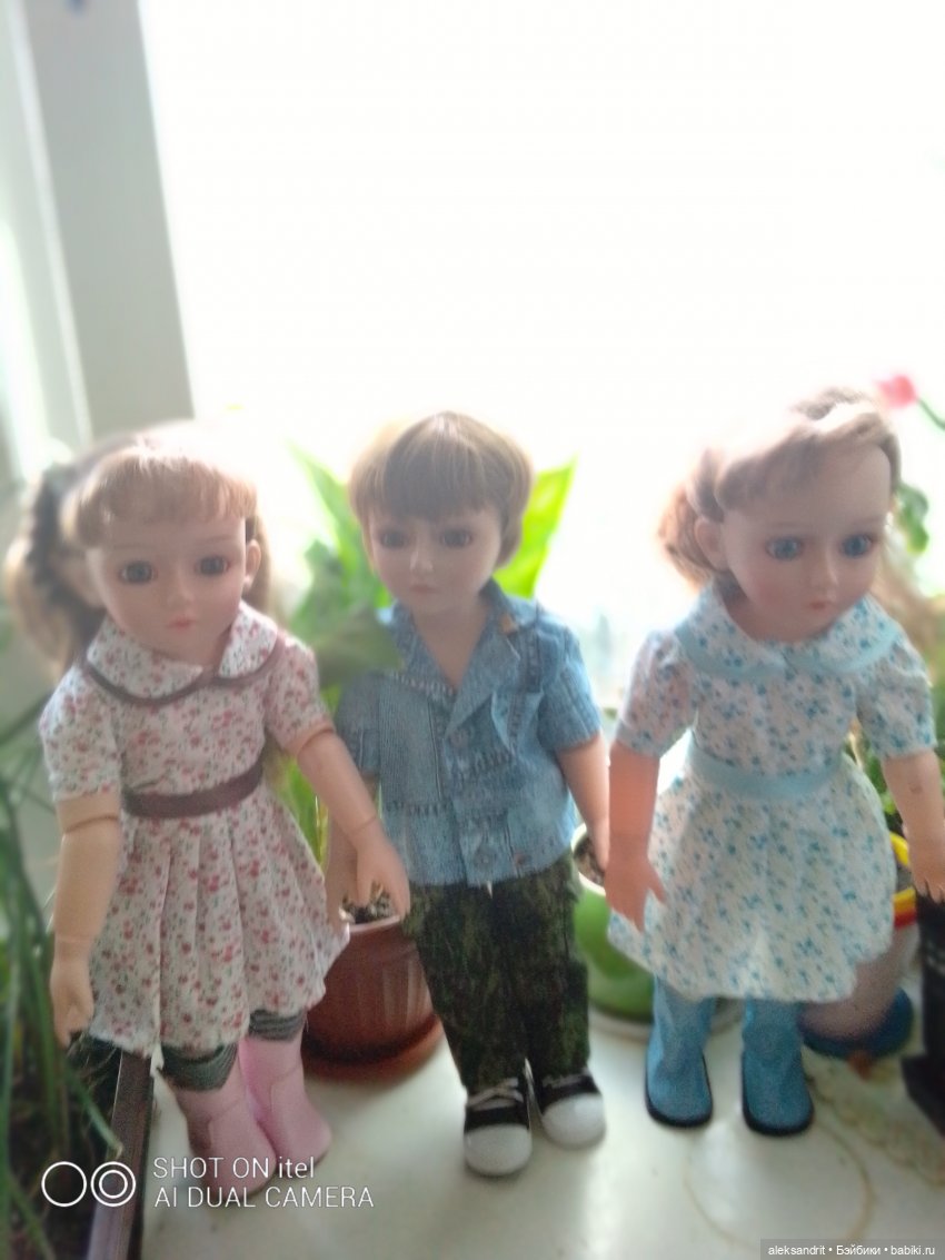 Принцессы и мальчик... или не совсем обычные куклы