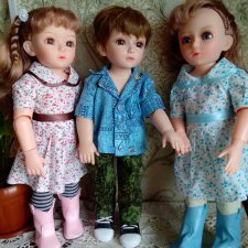 Принцессы и мальчик... или не совсем обычные куклы