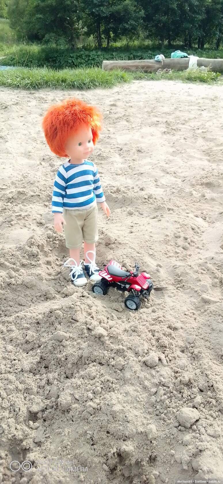 Лето продолжается или как Антошка со Златой купатся ходили | Бэйбики Лето продолжается или как Антошка со Златой купатся ходили (фото 5)