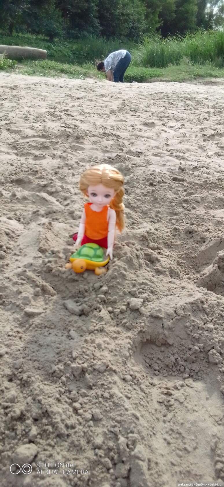 Лето продолжается или как Антошка со Златой купатся ходили | Бэйбики Лето продолжается или как Антошка со Златой купатся ходили (фото 6)