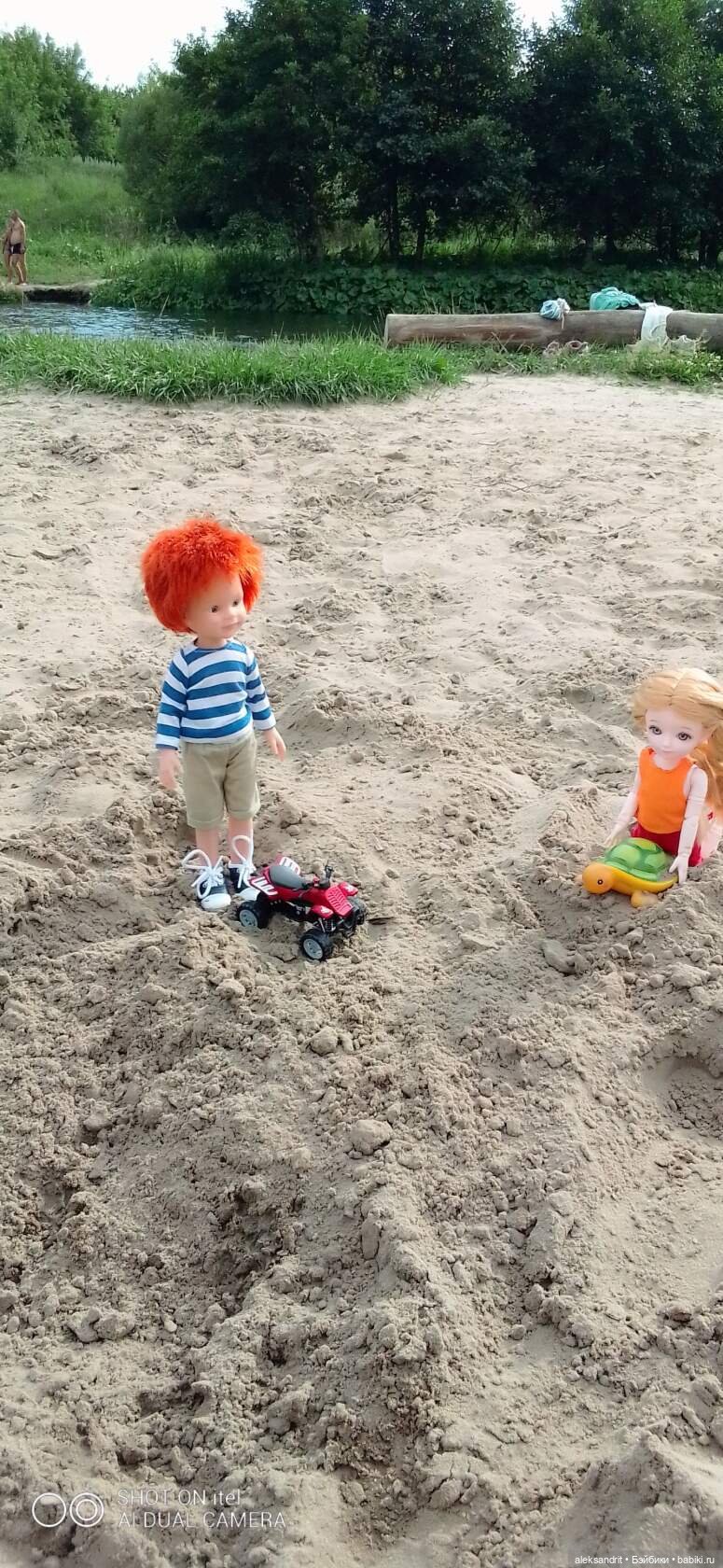 Лето продолжается или как Антошка со Златой купатся ходили | Бэйбики Лето продолжается или как Антошка со Златой купатся ходили (фото 3)