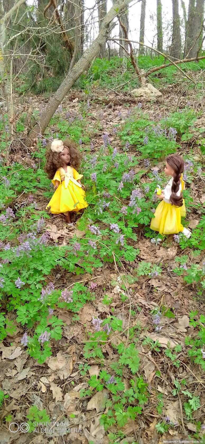 Как мои девченки Пасху встречали