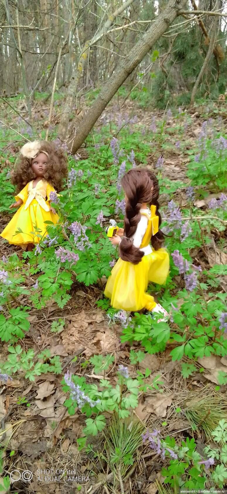 Как мои девченки Пасху встречали