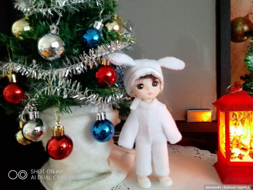 Подготовка к Новому году или преображение давно забытых на полке кукол | Бэйбики Подготовка к Новому году или преображение давно забытых на полке кукол (фото 3)