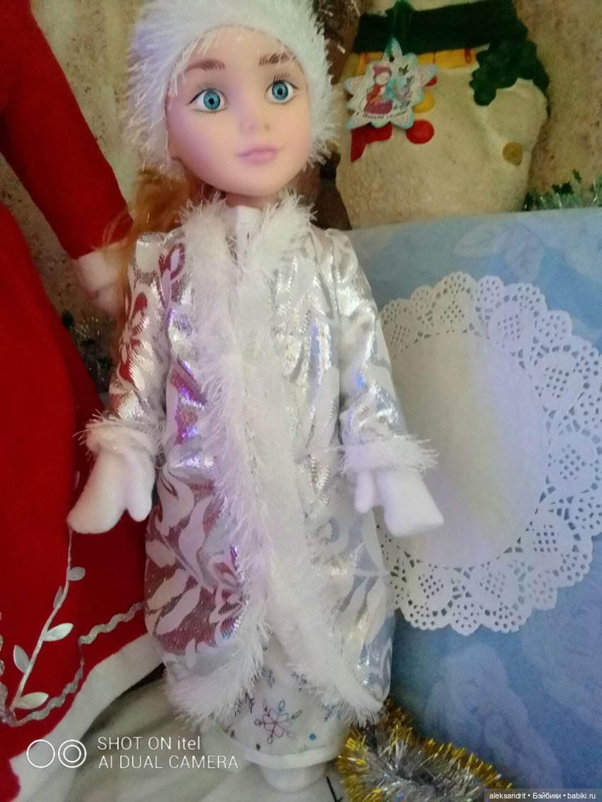 Подготовка к Новому году или преображение давно забытых на полке кукол | Бэйбики Подготовка к Новому году или преображение давно забытых на полке кукол