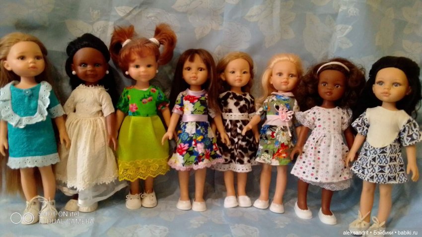 Мои куклы, начало показа моих кукложителей... паолки. Парад девчонок (фото 2)