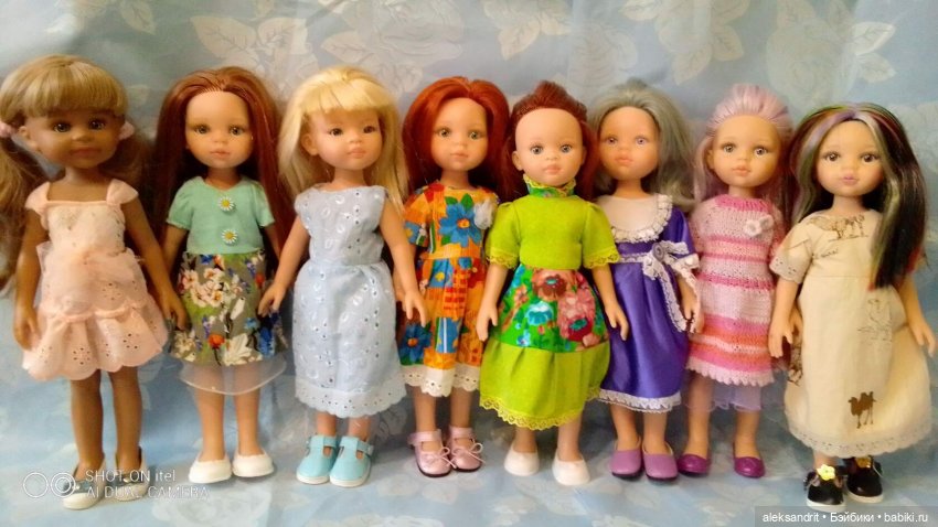 Мои куклы, начало показа моих кукложителей... паолки. Парад девчонок