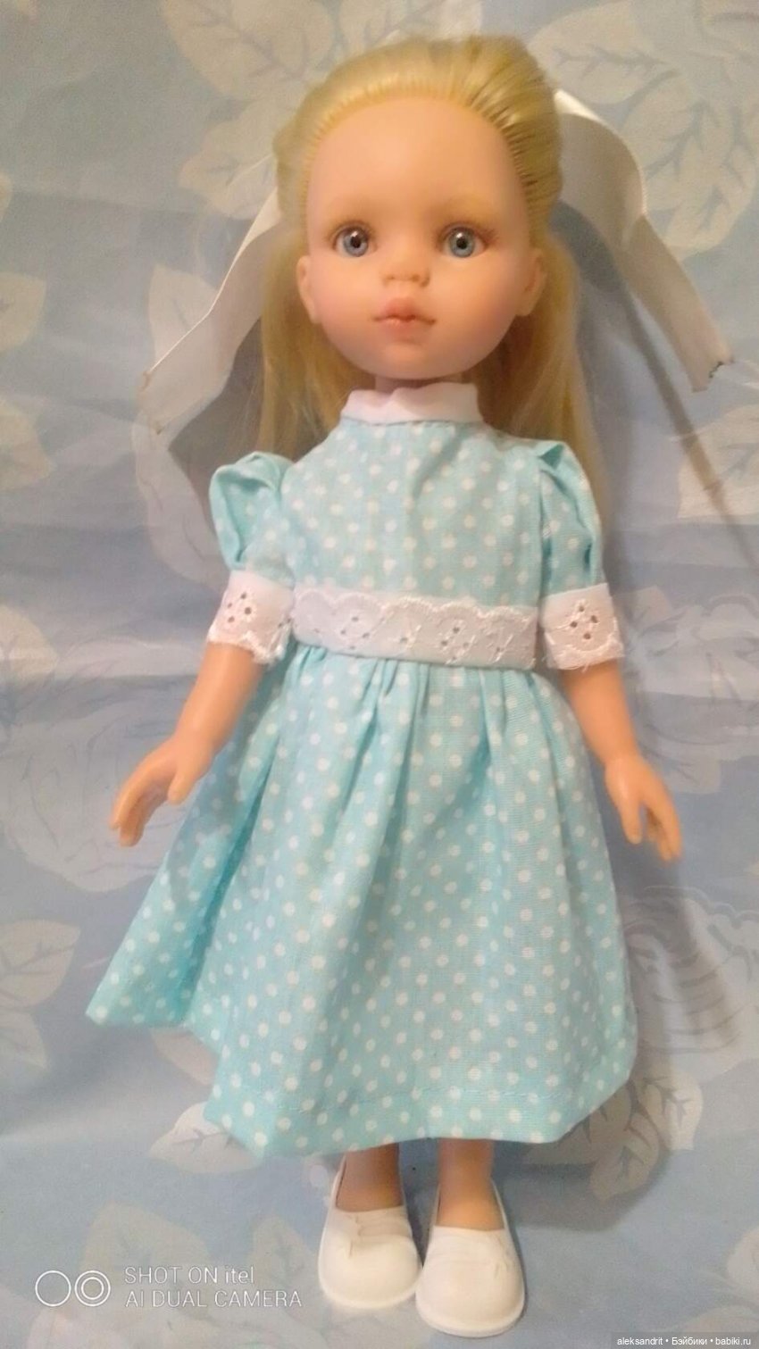 Мои куклы, начало показа моих кукложителей......паолки .Парад девчонок ....,часть 3 ,платьица в горошек (фото 7)