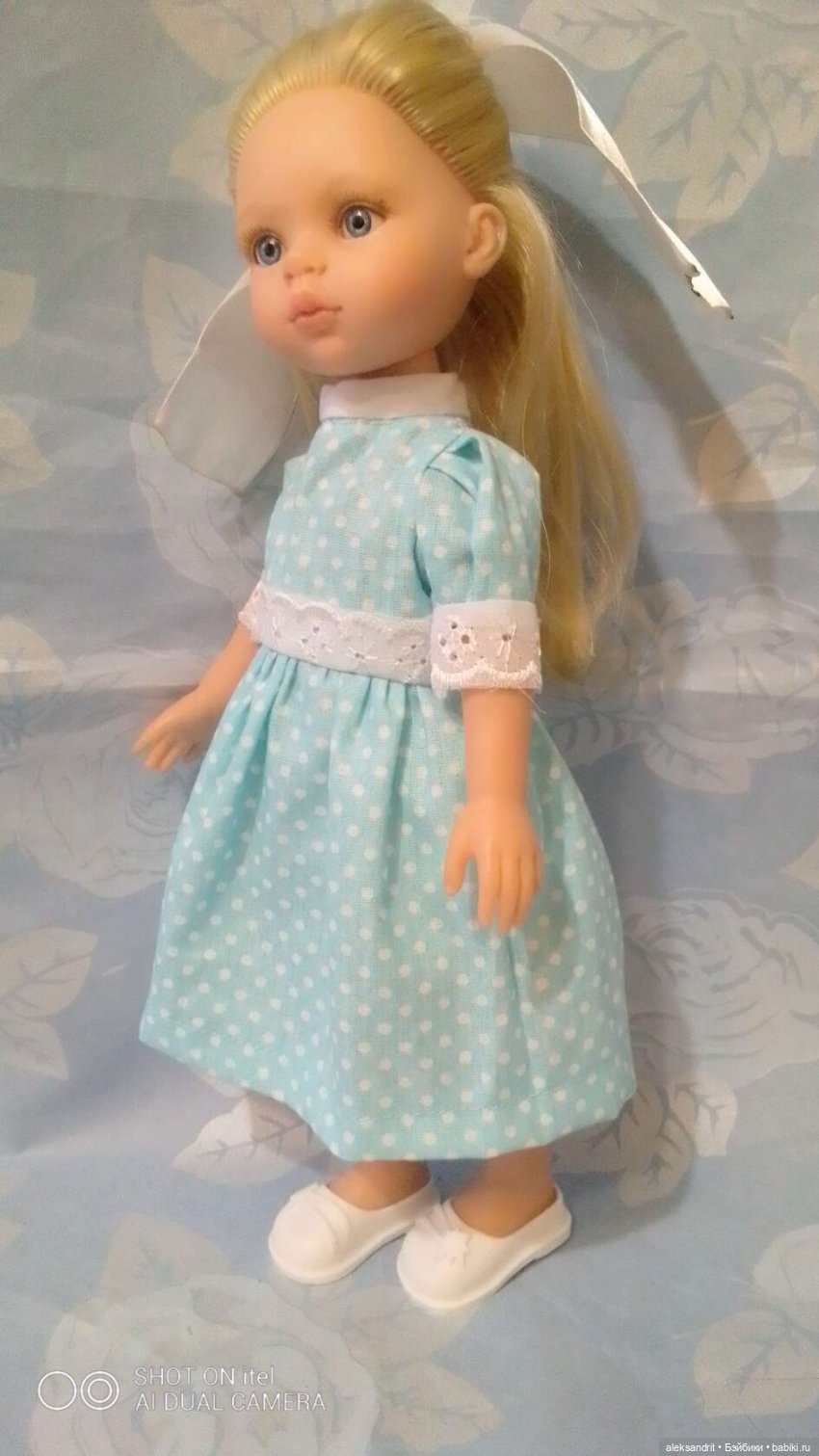 Мои куклы, начало показа моих кукложителей......паолки .Парад девчонок ....,часть 3 ,платьица в горошек (фото 8)