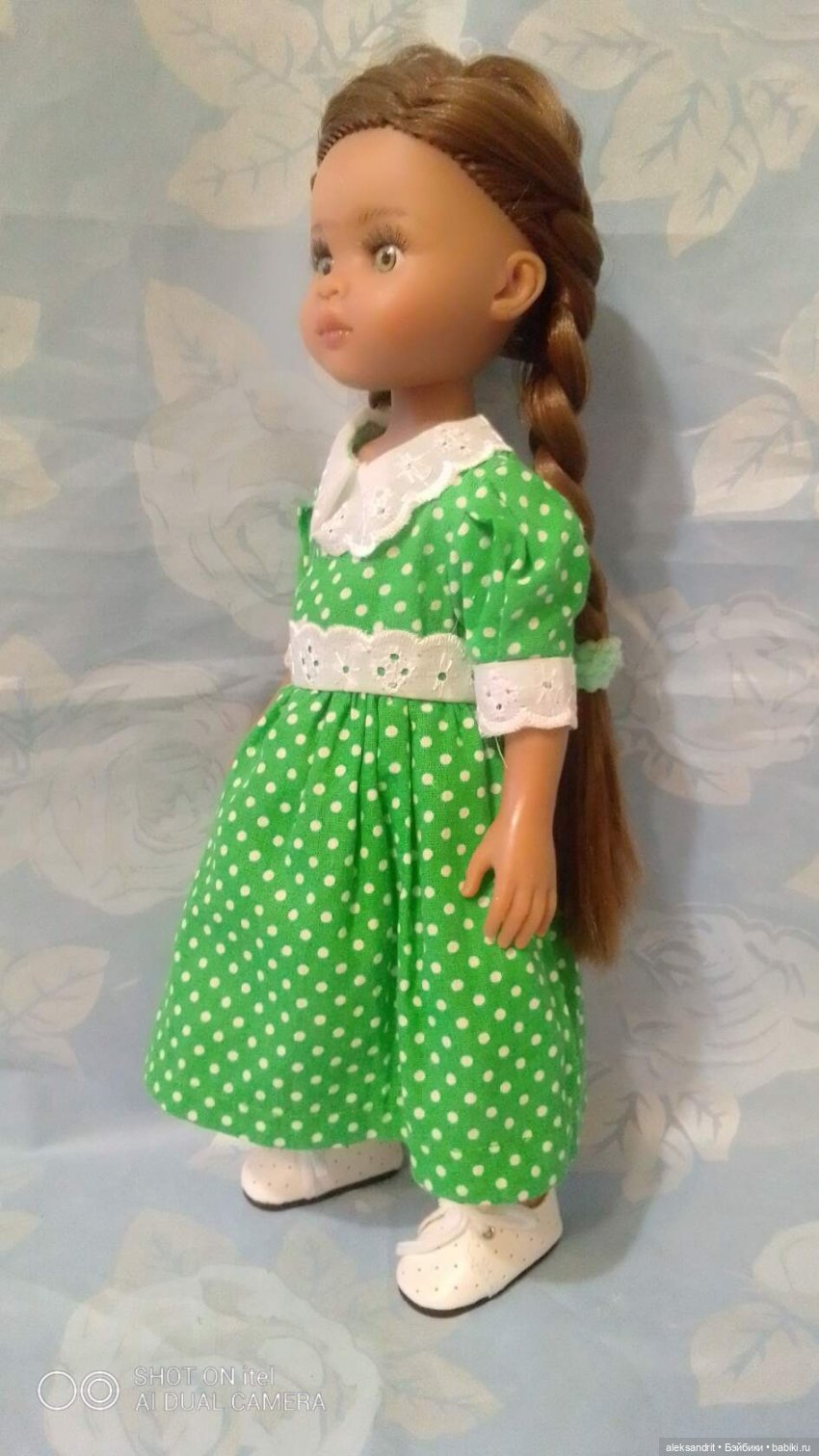 Мои куклы, начало показа моих кукложителей......паолки .Парад девчонок ....,часть 3 ,платьица в горошек (фото 9)
