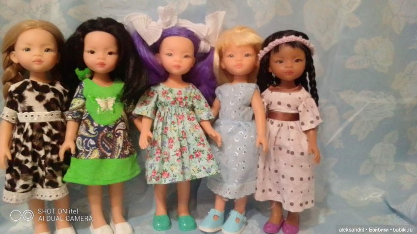 На первый - второй рассчитайсь... или перепись семейства паолок и подобных им кукол