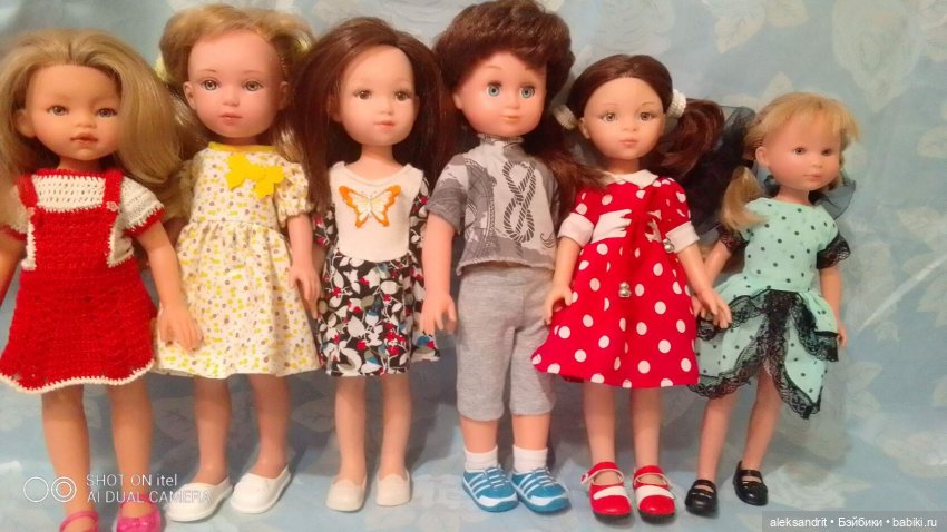 На первый - второй рассчитайсь... или перепись семейства паолок и подобных им кукол