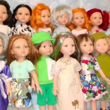 На первый - второй рассчитайсь... или перепись семейства паолок и подобных им кукол