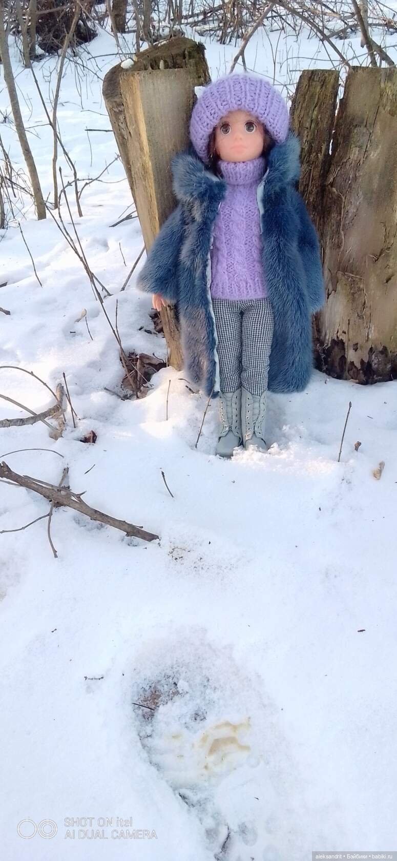 В зимнем парке все деревья грустны ,так и просят подождать до весны