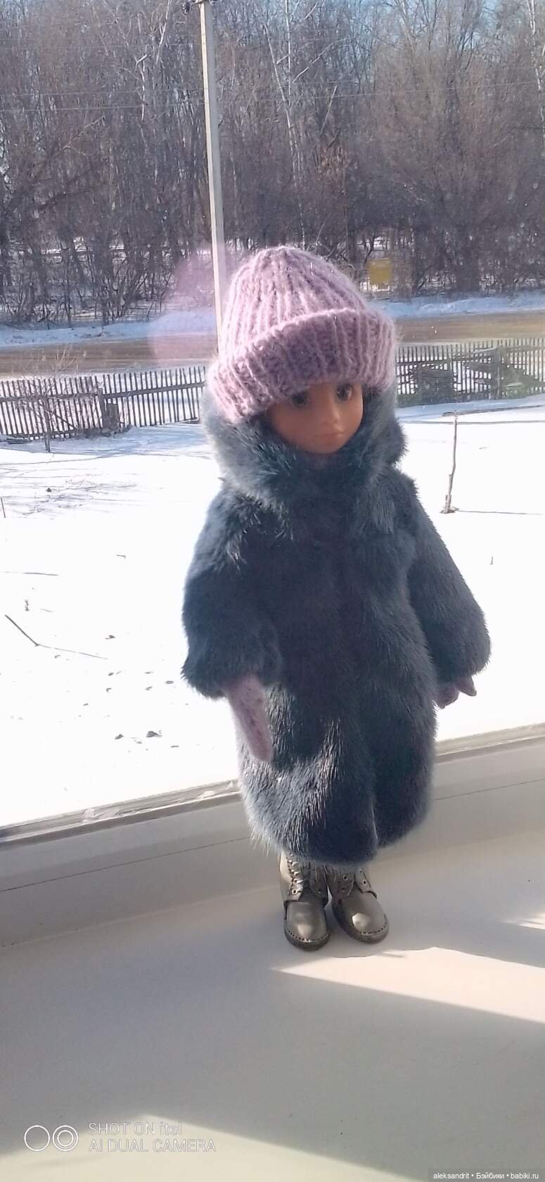 В зимнем парке все деревья грустны ,так и просят подождать до весны (фото 4)