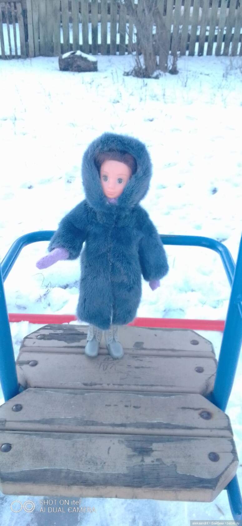 В зимнем парке все деревья грустны ,так и просят подождать до весны (фото 6)