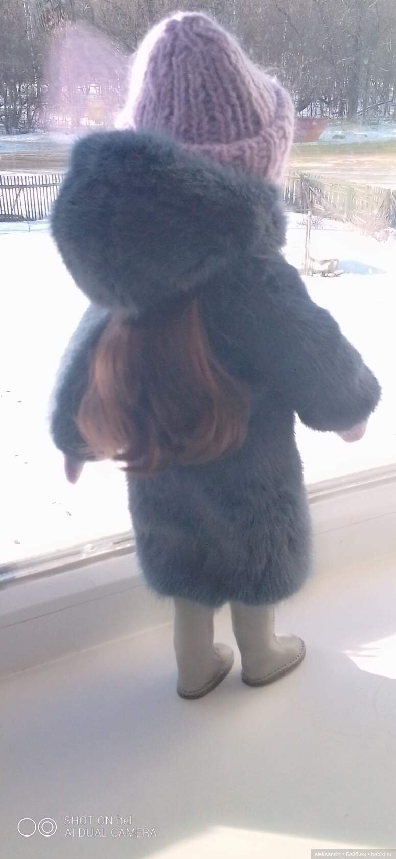 В зимнем парке все деревья грустны ,так и просят подождать до весны (фото 3)