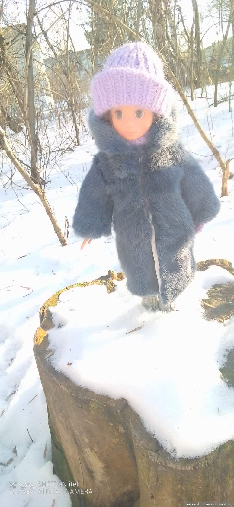 В зимнем парке все деревья грустны ,так и просят подождать до весны (фото 10)