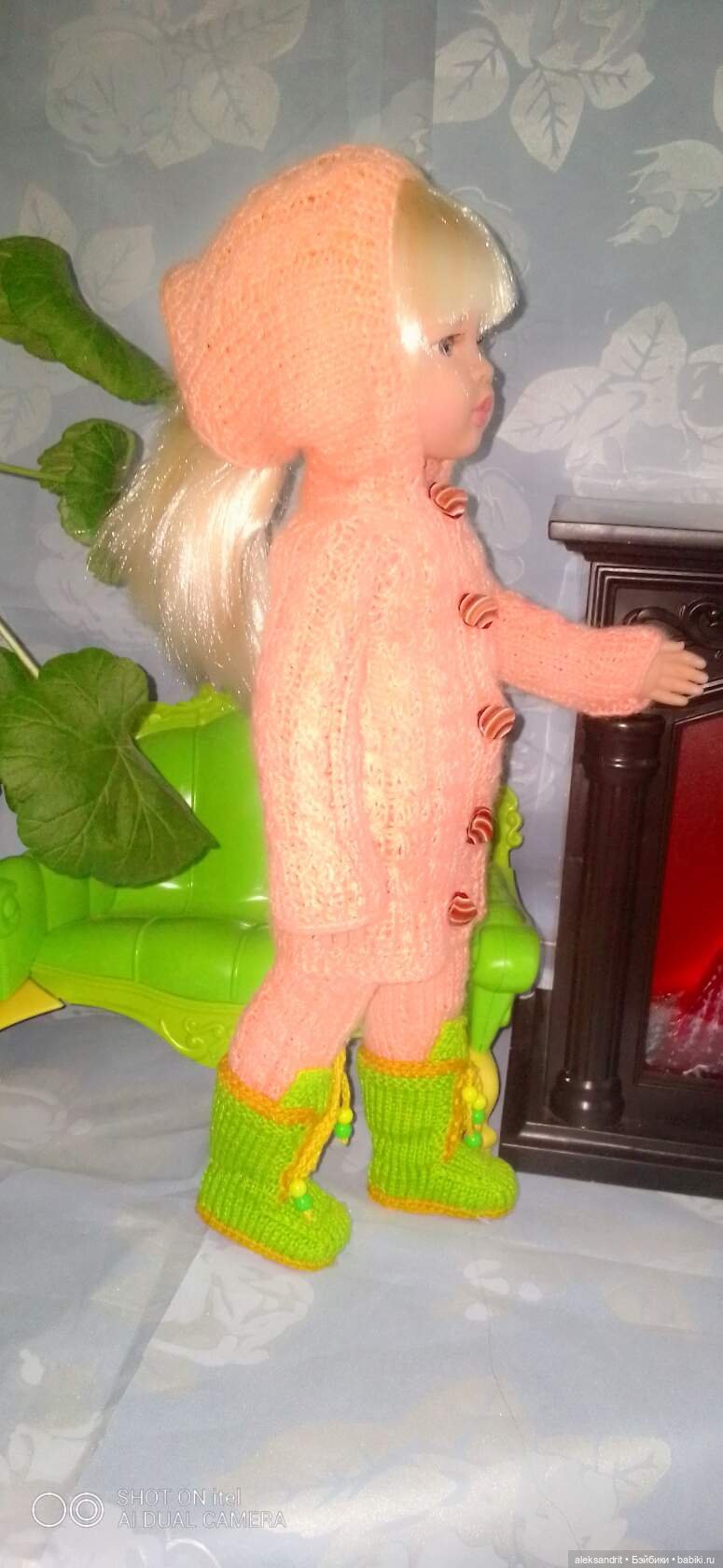 Я его слепила из того что было ..или мои новые куклы (фото 8)