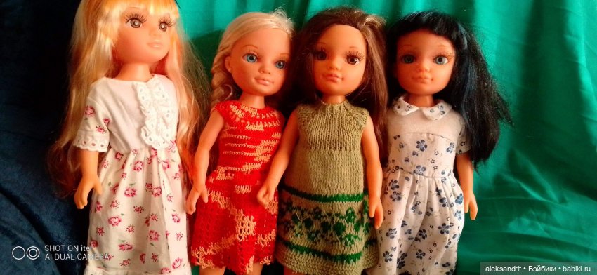 Продолжаем расчет ,Ненси .......небольшая часть моего куклонаселения