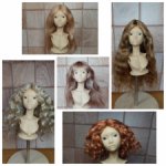 Парики для кукол БЖД Марии Жуковой Ириска, Лосевых