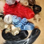 Парики фабричные на БЖД и других кукол 15-19 см