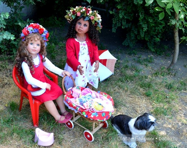 А в Киеве лето! Или как Лаура и Габриэлла нянчили Офеличку