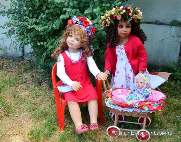 А в Киеве лето! Или как Лаура и Габриэлла нянчили Офеличку