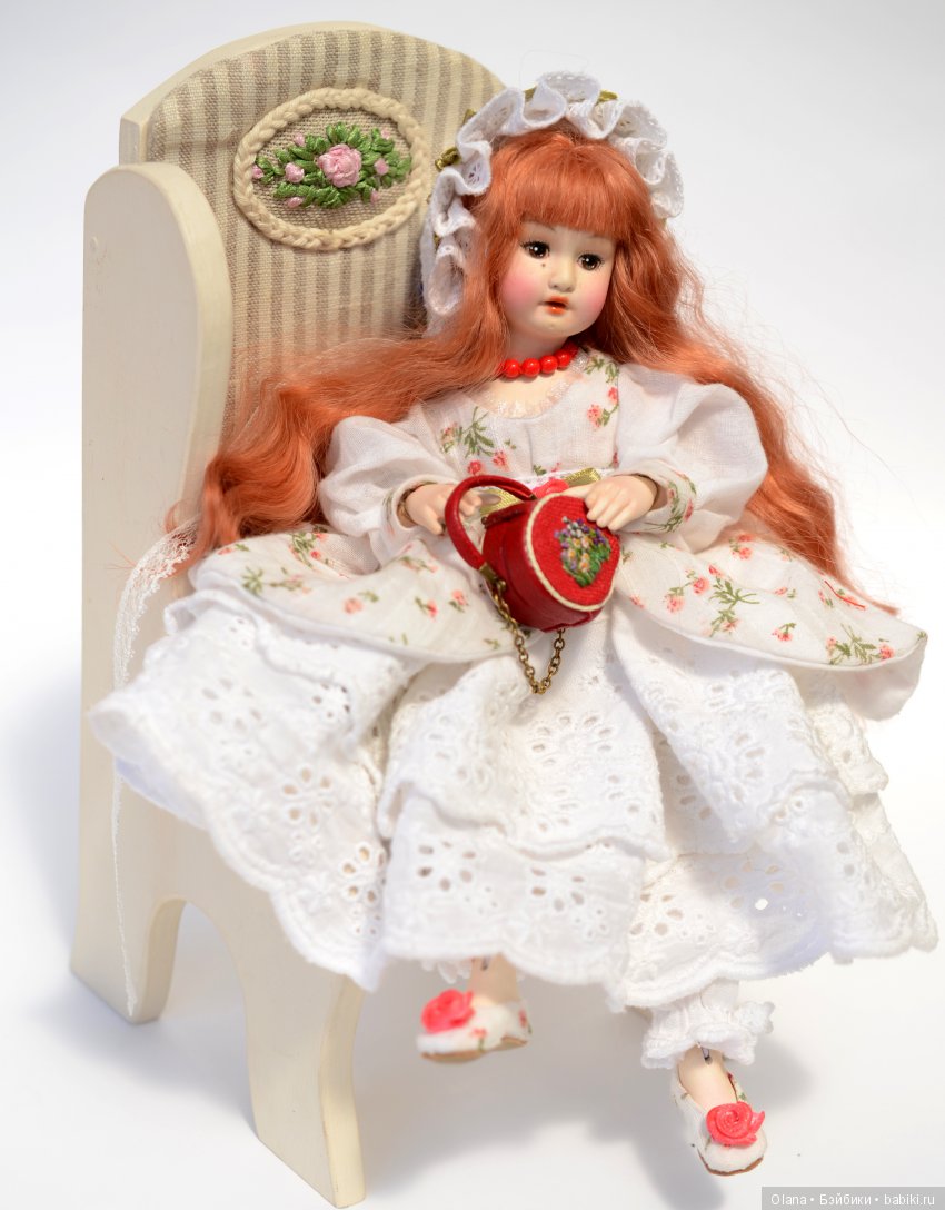 Восхитительная киевлянка Соломия - шарнирная кукла мастера Варвары Лютик (фото 2)