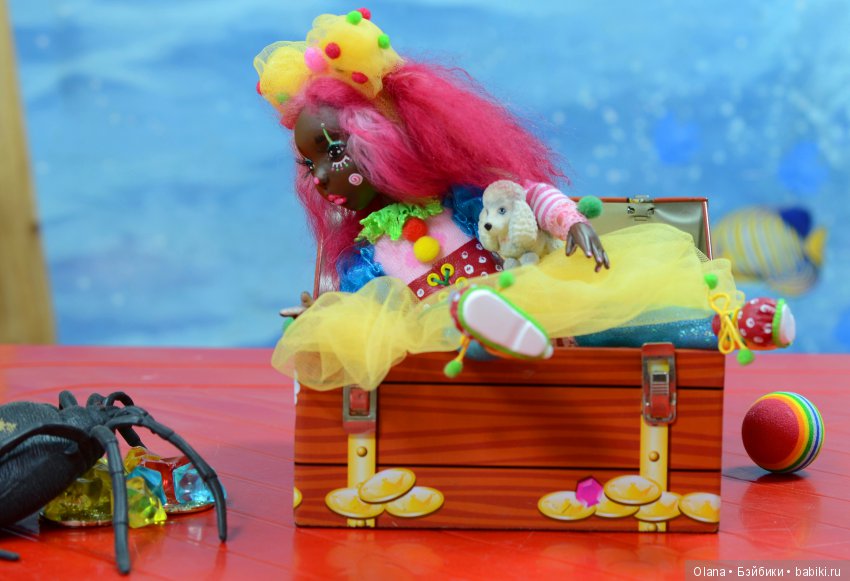 Подвижная кукла Хеппи, родившаяся на Мастер Классе Натали Ворожко