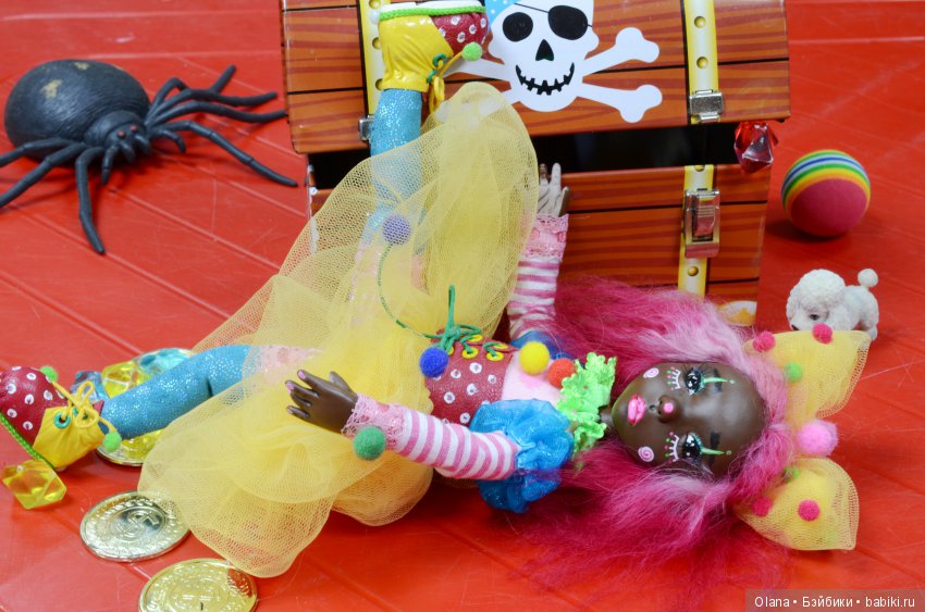 Подвижная кукла Хеппи, родившаяся на Мастер Классе Натали Ворожко (фото 9)