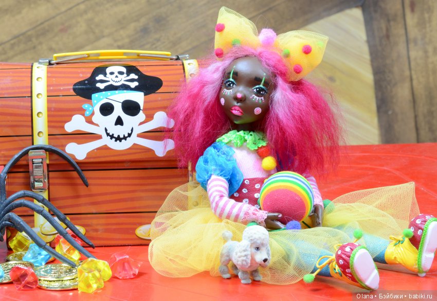 Подвижная кукла Хеппи, родившаяся на Мастер Классе Натали Ворожко (фото 5)