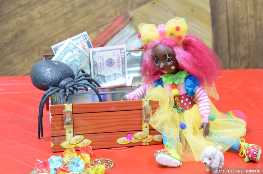 Подвижная кукла Хеппи, родившаяся на Мастер Классе Натали Ворожко (фото 7)