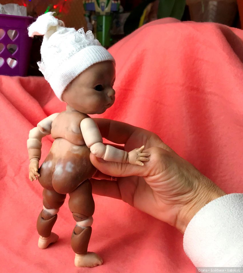 Моя мечта: работа над мастер моделью куклы-младенца БЖД (фото 4)