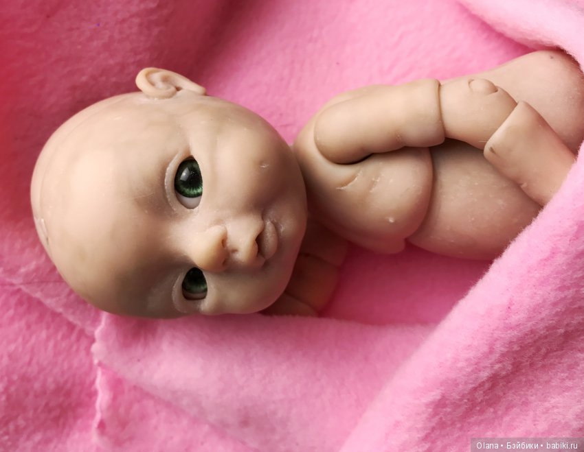 Моя мечта: работа над мастер моделью куклы-младенца БЖД (фото 9)