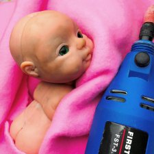 Моя мечта: работа над мастер моделью куклы-младенца БЖД