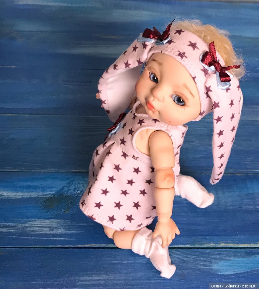 Шарнирный младенец БЖД Агуля в ожидании сестричек из тиража (фото 4)