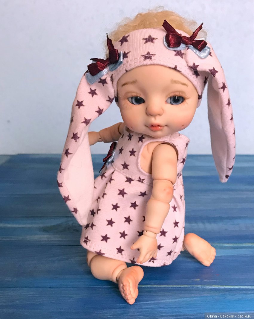 Шарнирный младенец БЖД Агуля в ожидании сестричек из тиража (фото 5)