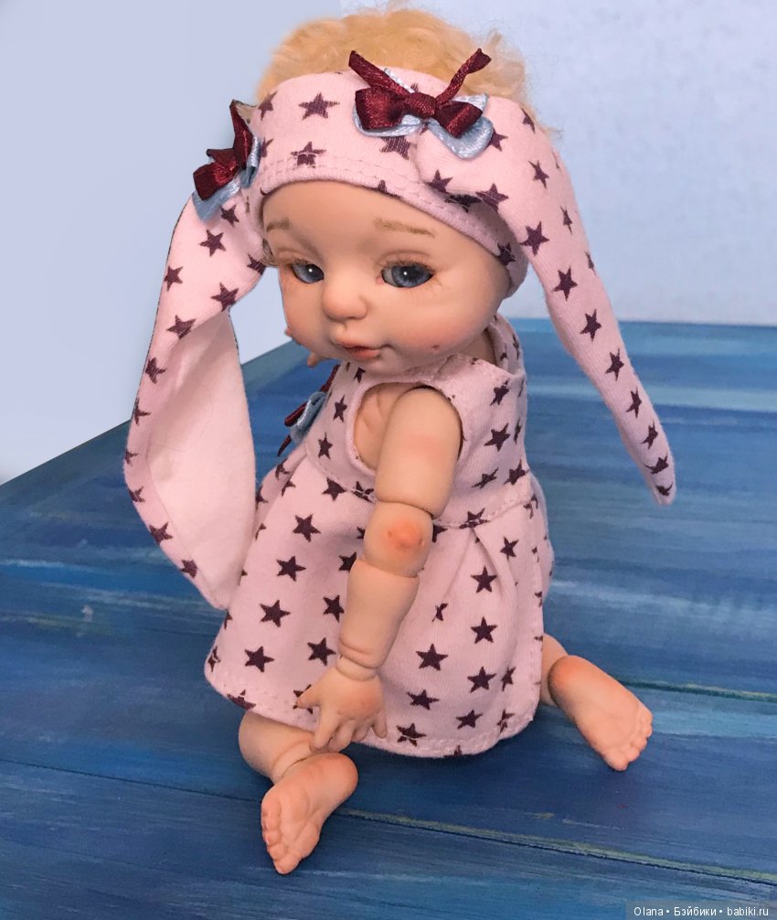 Шарнирный младенец БЖД Агуля в ожидании сестричек из тиража