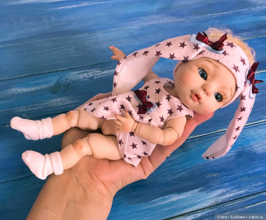Шарнирный младенец БЖД Агуля в ожидании сестричек из тиража (фото 10)