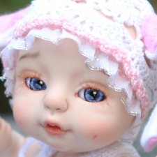 Продолжается предзаказ на младенца BJD  Агуля, а мы пока меряем обновки