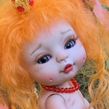 Тыквенная фея, или подготовка куклы БЖД Агули к киевской выставке "Модна лялька"